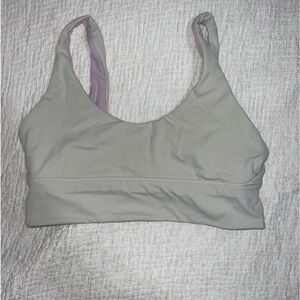 Reversible Lululemon sports bra size 10